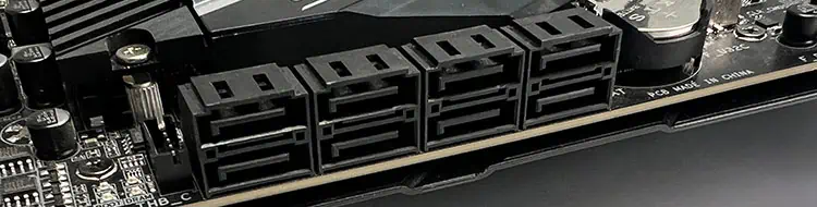 Motherboard SATA ports